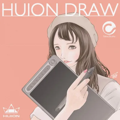 HUION　板タブレビュー2