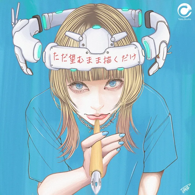 リアルテイスト　女性イラスト　おしゃれ