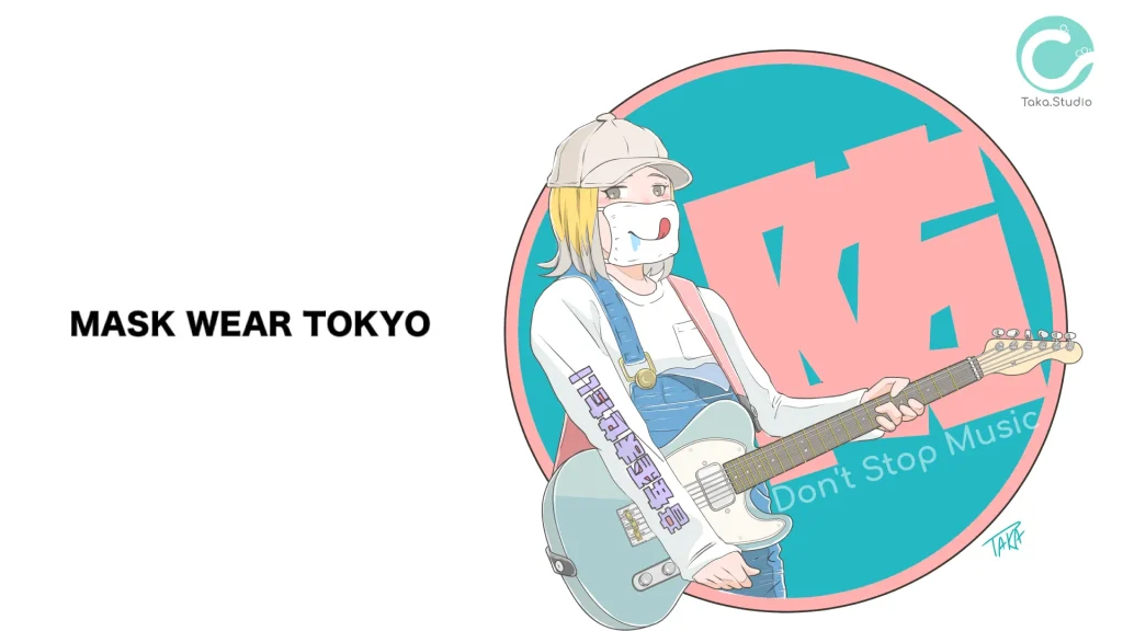 オリジナルマスク　イラスト