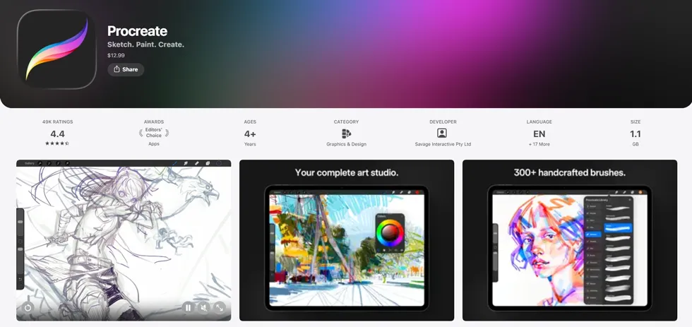 Procreate iPad おすすめ