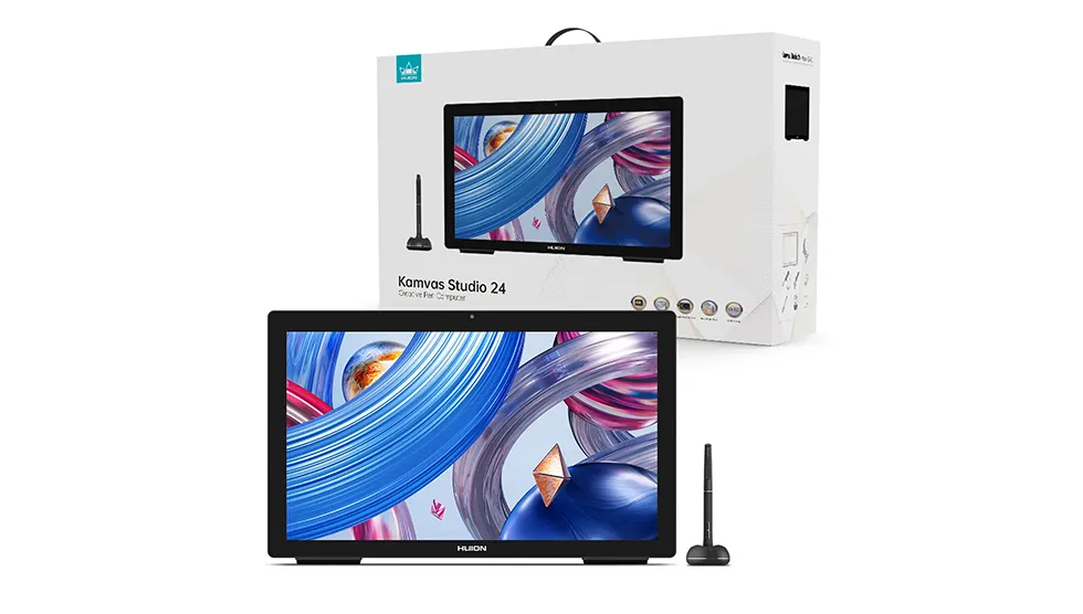 PC不要 液タブ HUION Kamvas studio24