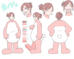 アニメーション 立ち絵