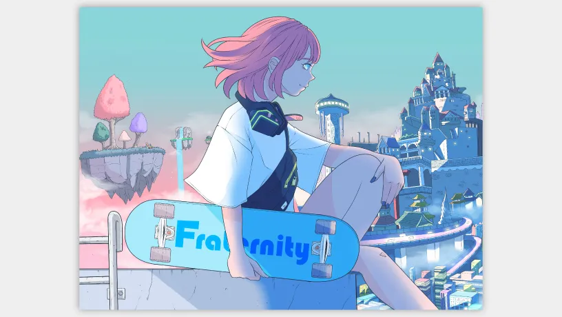 ゲーミングチームイラスト